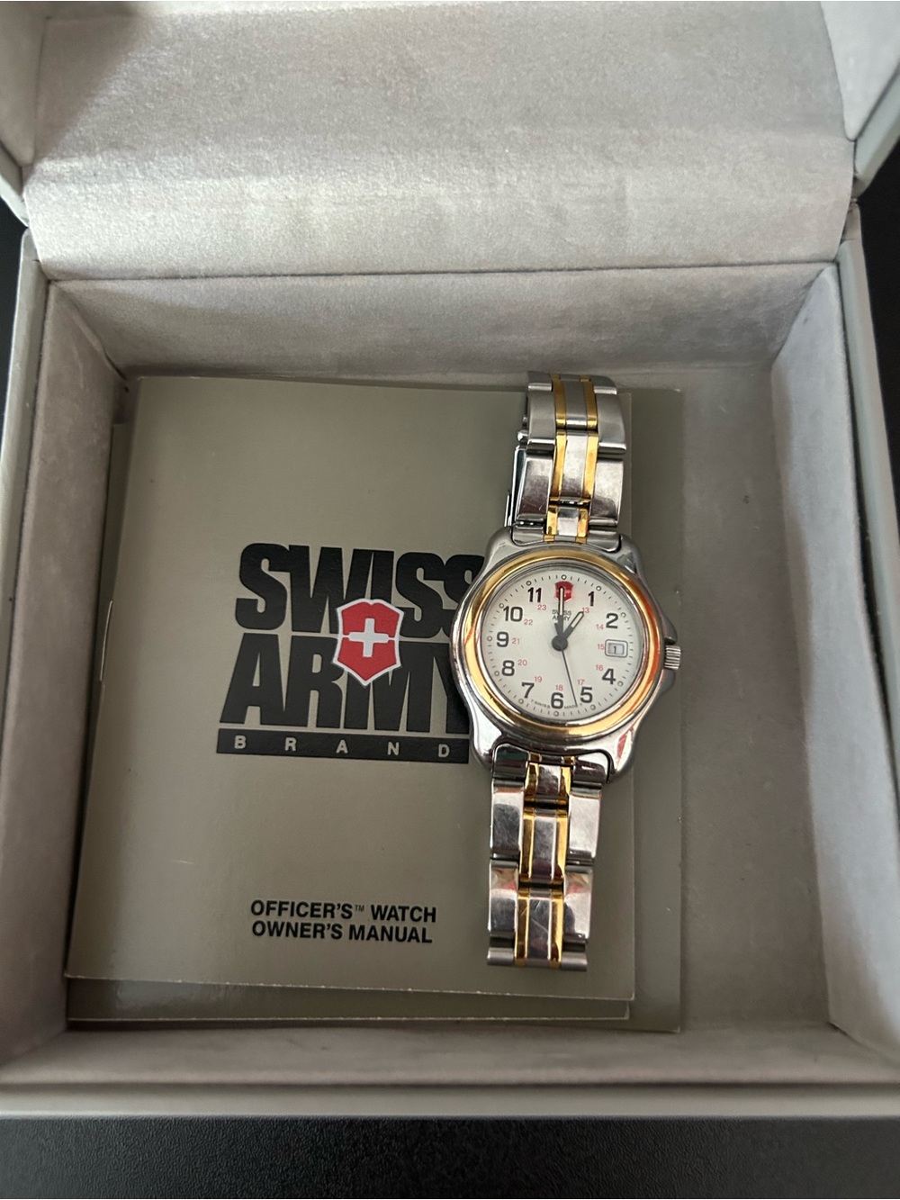 Swiss Army Stainless Steel Woman’s Watch, Used.